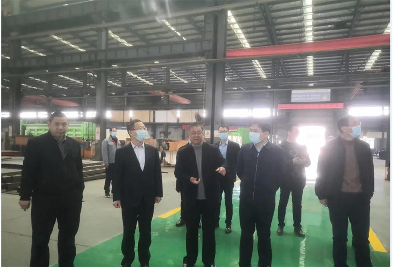 隨州市委常委、市委副書記、政法委書記馮偉等一行領(lǐng)導(dǎo)蒞臨湖北楚勝調(diào)研